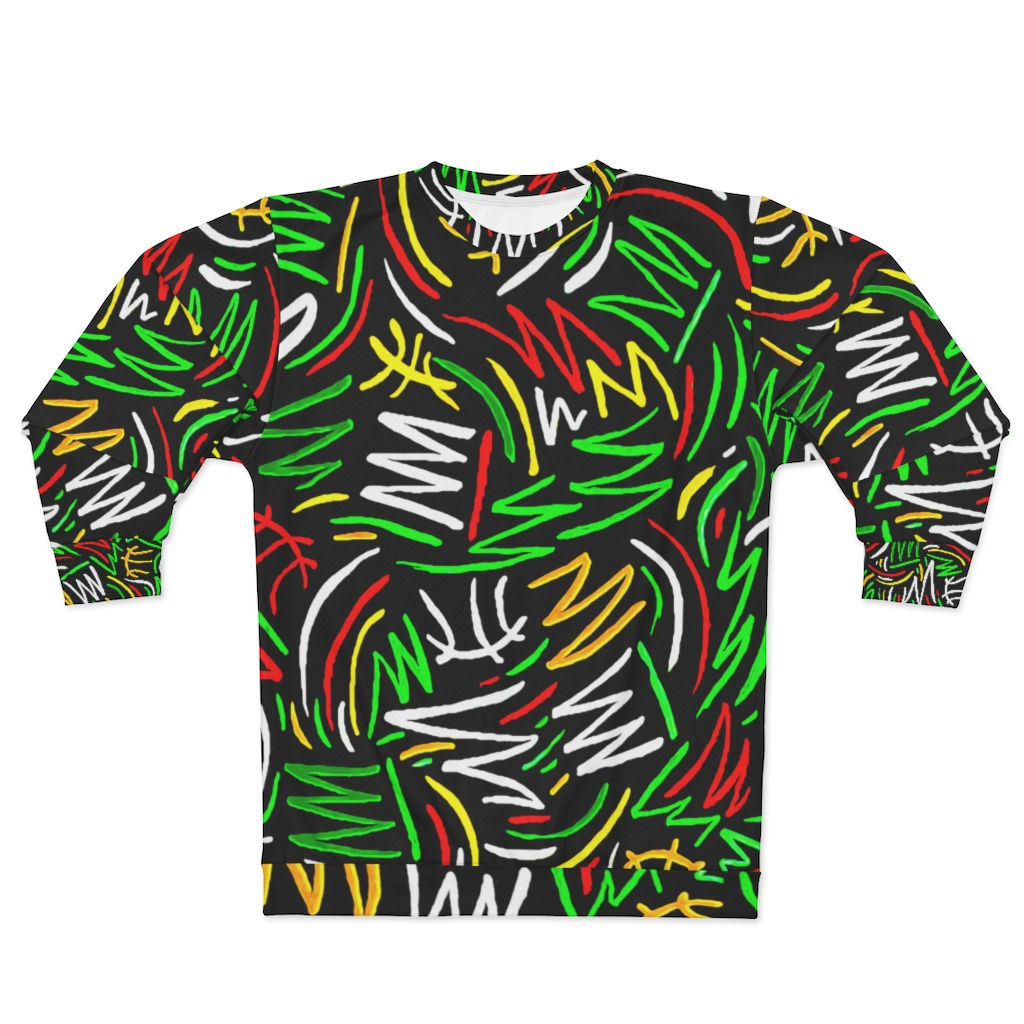 Nubian Doodle Printed Sweatshirt