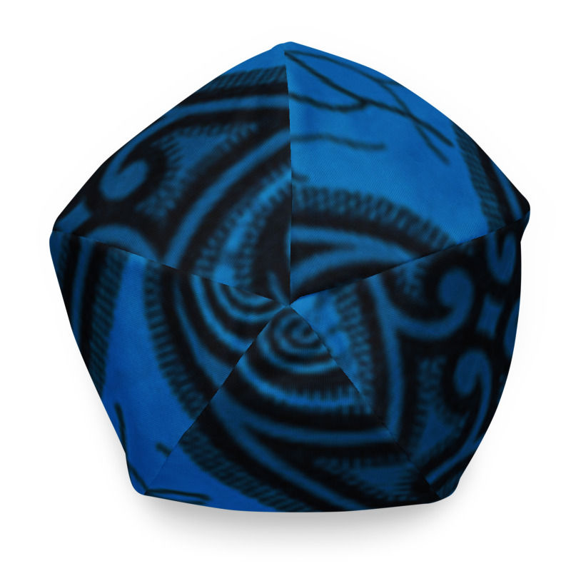 Thumbnail: Blue NYOTA Ankara Beanie