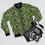 Thumbnail: Green Ankara OKUAFO PA Bomber Jacket