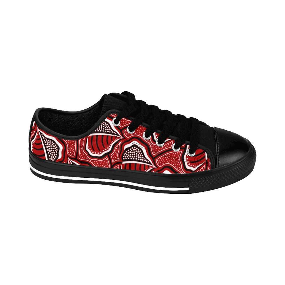 Thumbnail: Red Ankara OKUAFO PA Sneakers