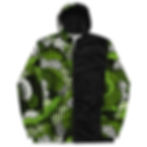 Thumbnail: Maua Green Ankara Windbreaker