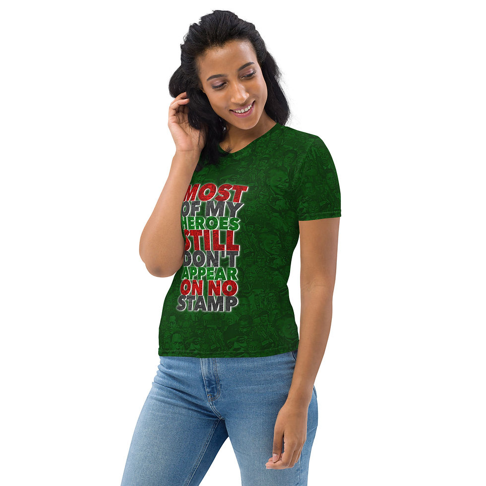 Thumbnail: Most Of Heroes Still Don't Appear On No Stamp: GREEN Queen's Tee
