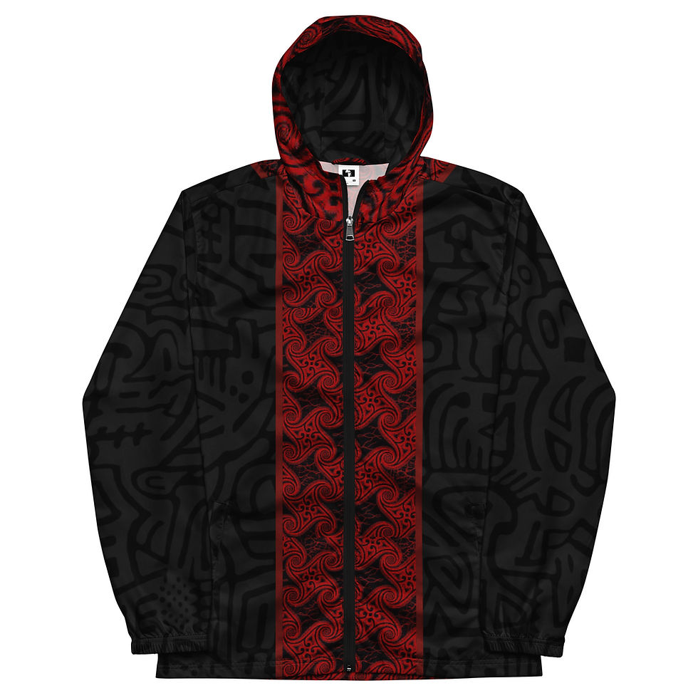 Thumbnail: Bred NYOTA Ankara Windbreaker