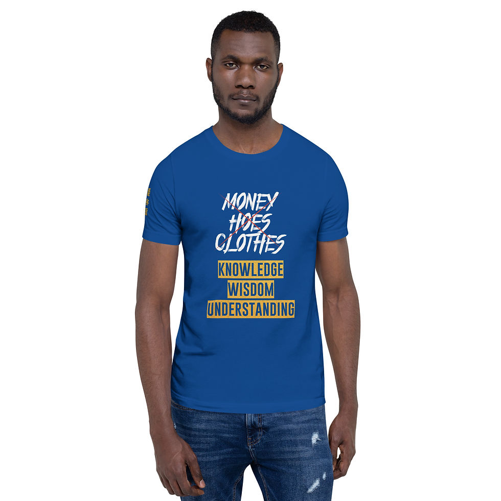 Thumbnail: Knowledge Wisdom Understanding: King's Tee
