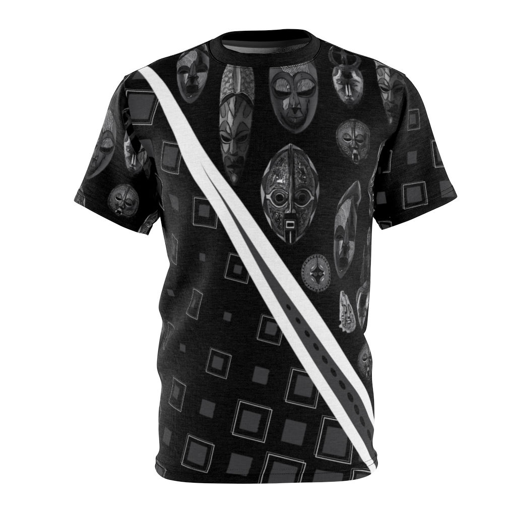 Slate KUBA & Tribal Masks King's Tee