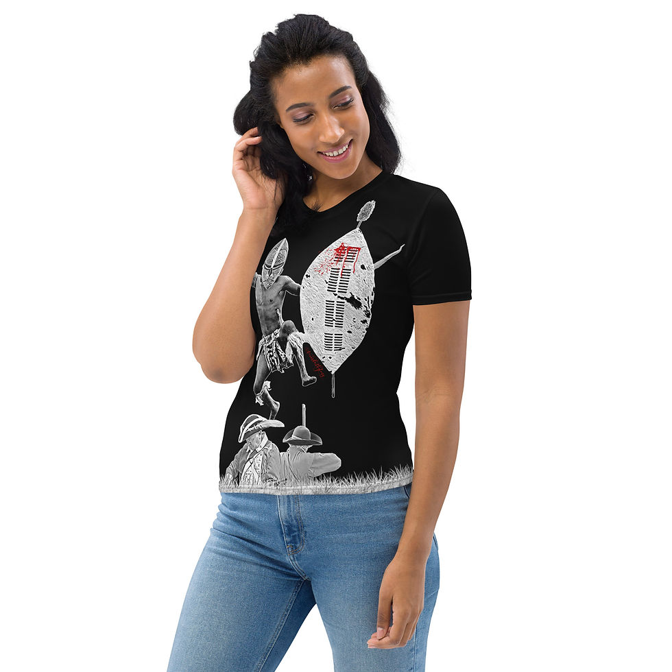 Thumbnail: UHURU WA HATARI: BLK Queen's Tee