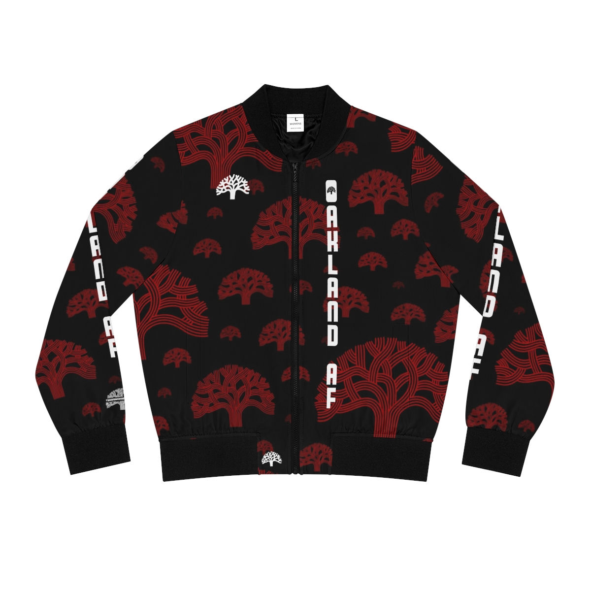 OAKLAND AF: Bred Alternate Queen's Bomber Jacket 