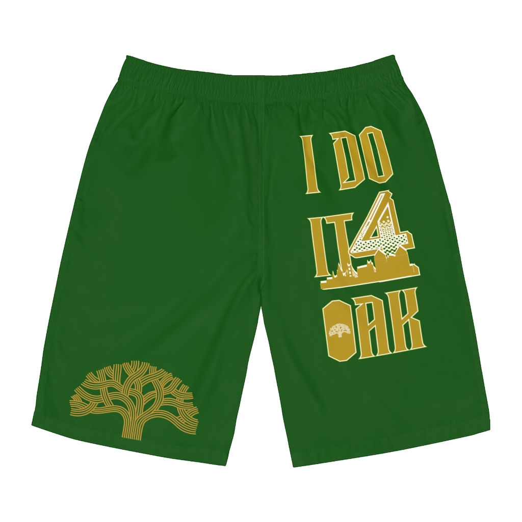 I Do It 4 OAK: Green Shorts
