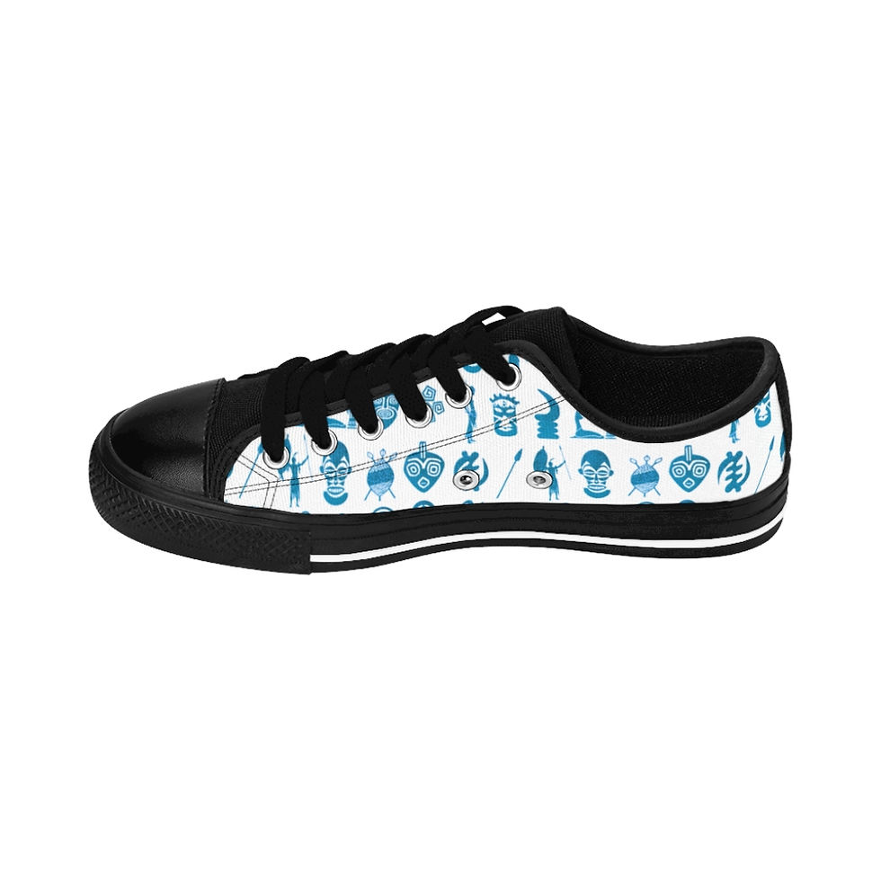 Thumbnail: TRIBAL N' True Legend Blue Sneakers