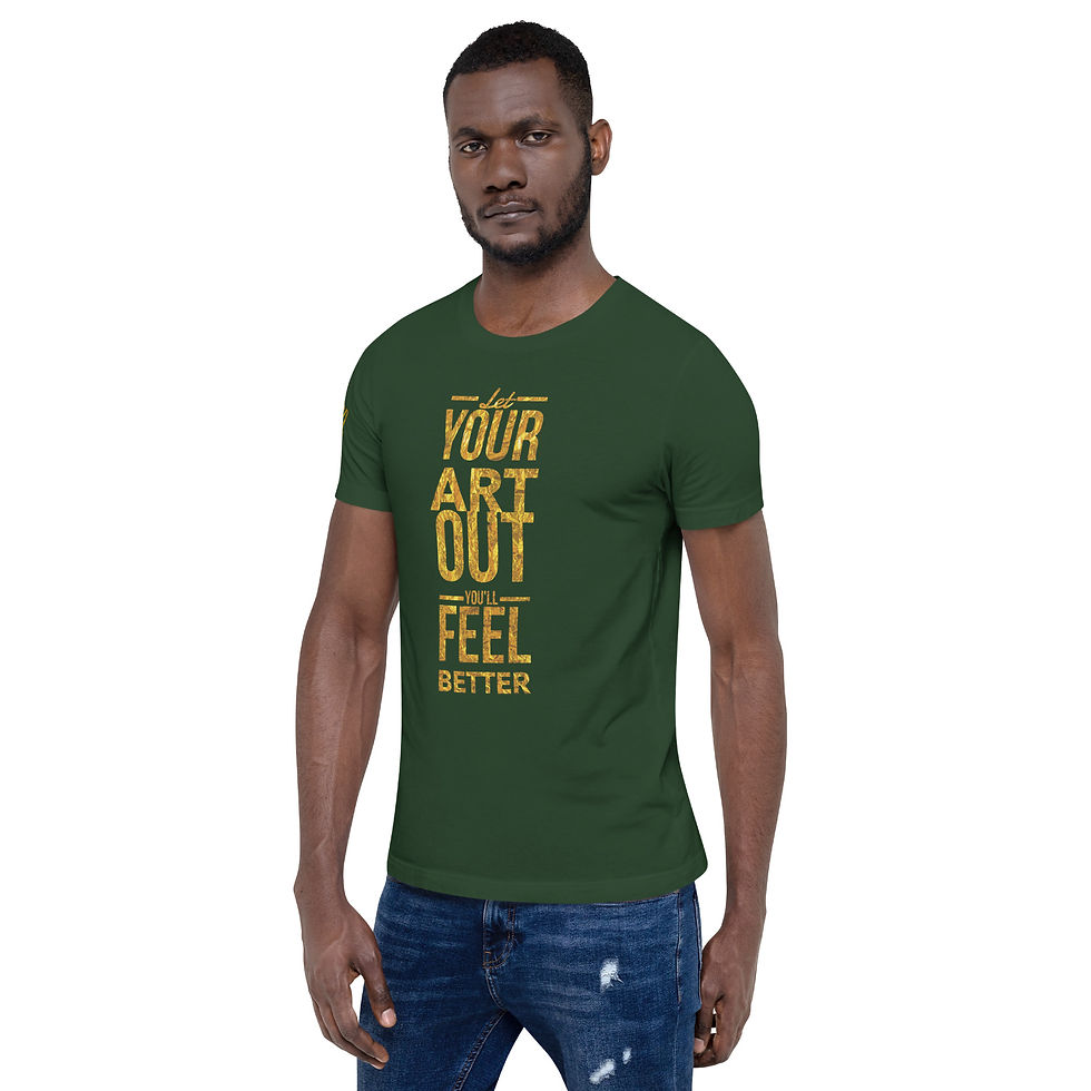 Thumbnail: Let Your ART Out, You'll Feel Better: King's Tee