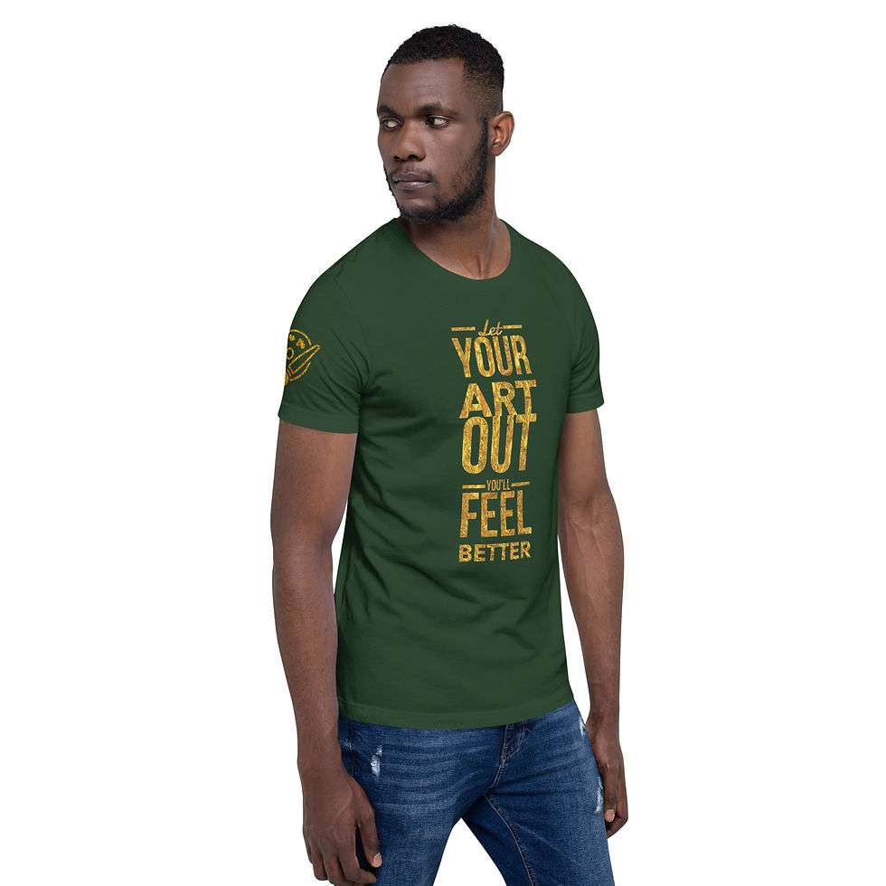 Thumbnail: Let Your ART Out, You'll Feel Better: King's Tee