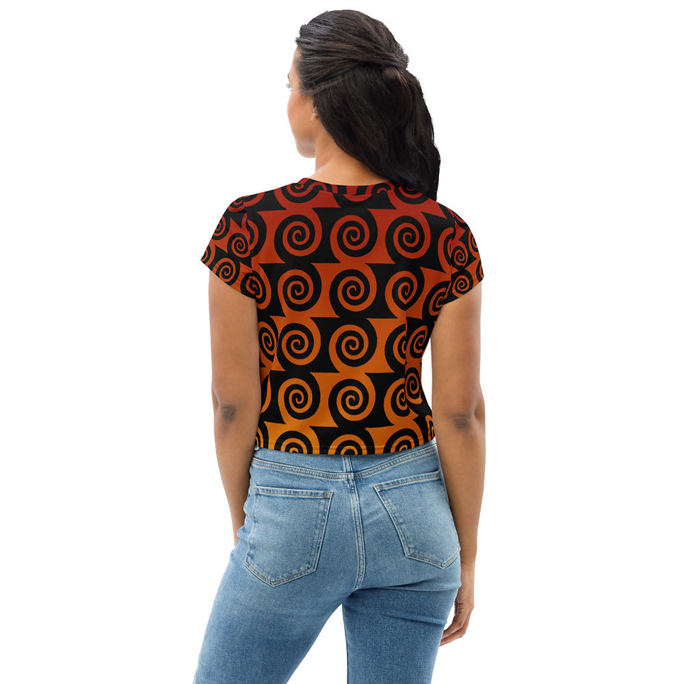 Thumbnail: Sunset SWIRKELPATRONE: Queen's Crop Tee