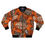 Thumbnail: Ankara Jungle Floor N' Spice Bomber Jacket