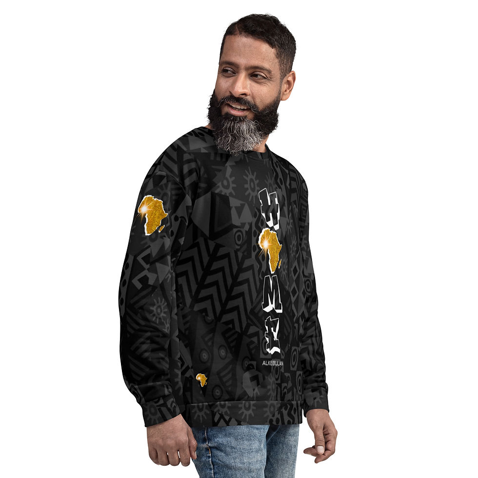 Thumbnail: HOME: Alkebulan N' Black Sweatshirt