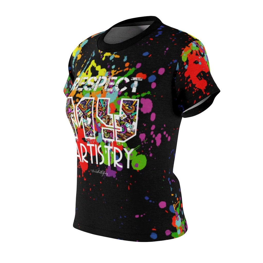 Respect My ARTISTRY: Classic BLK Queen's Tee