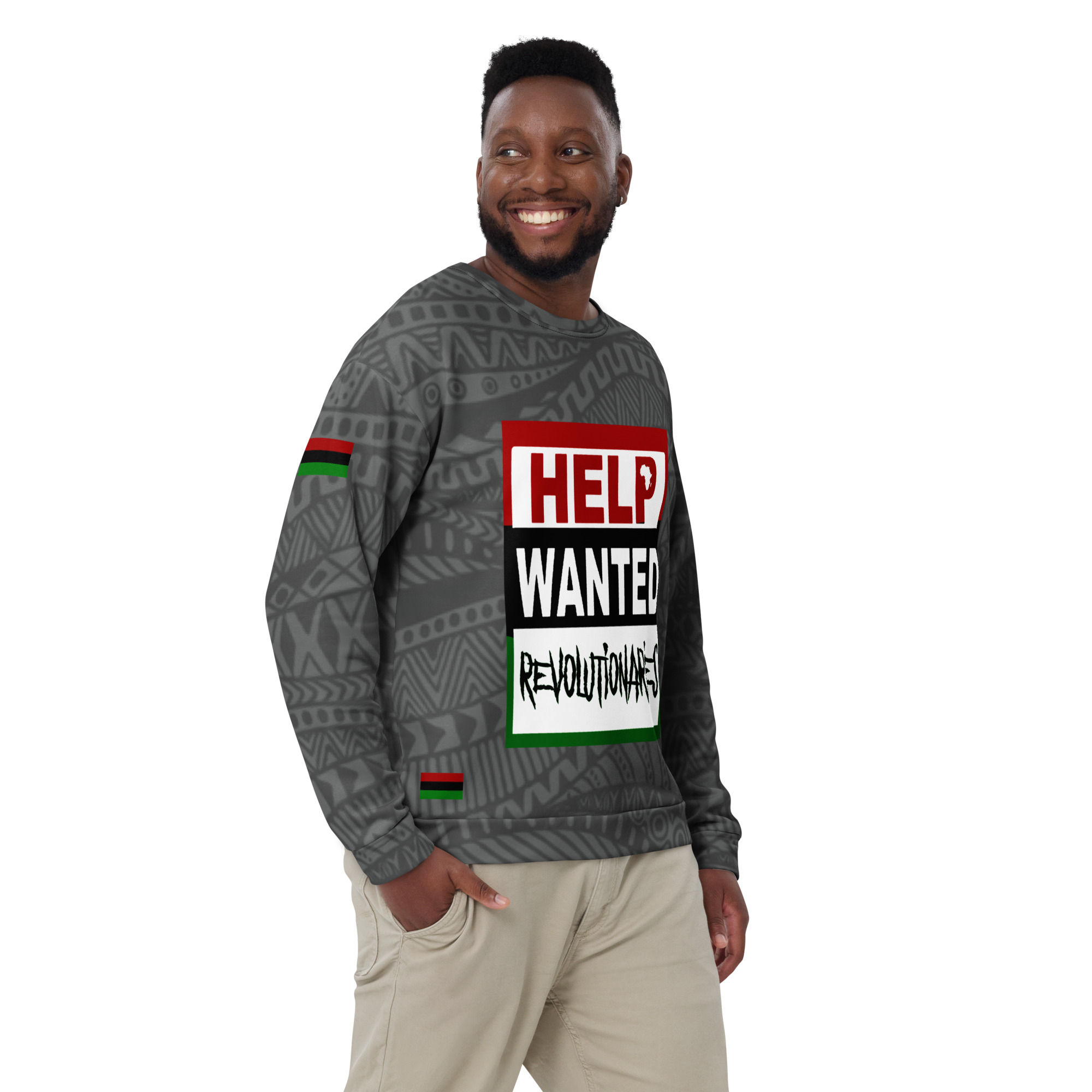 Help Wanted: REVOLUTIONARIES Gray Sweatshirt