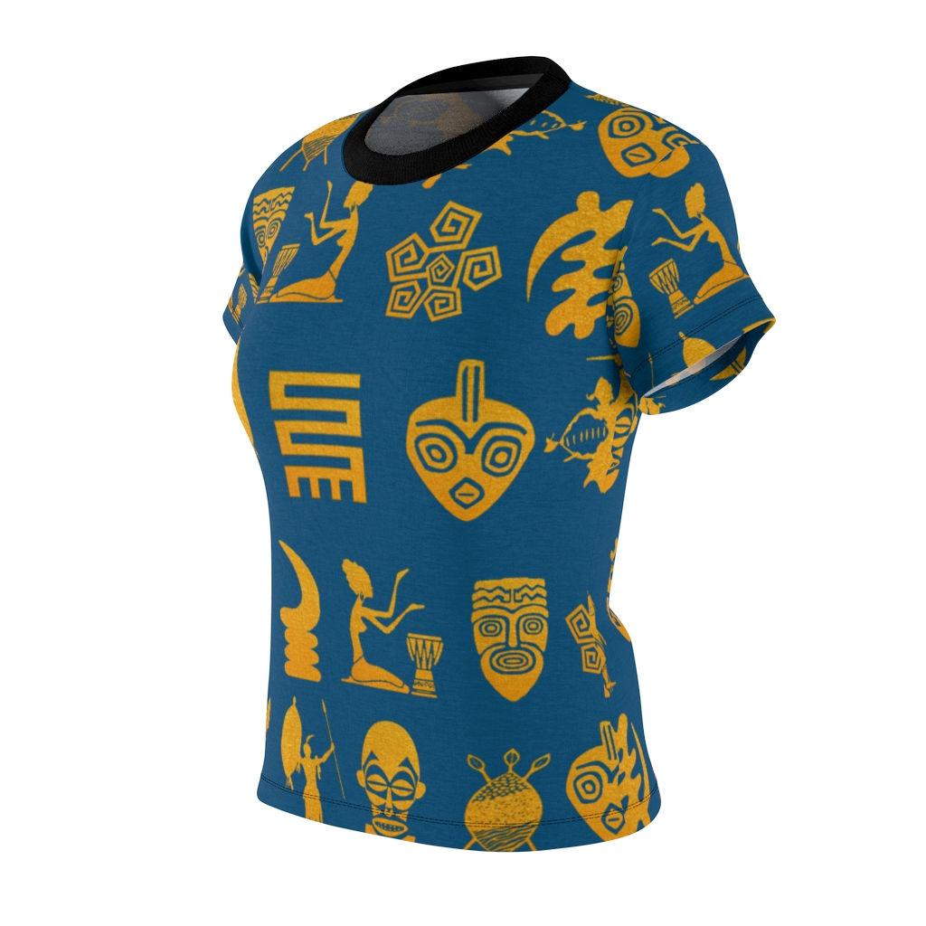 TRIBAL N' True Ocean Blue Queen's Tee