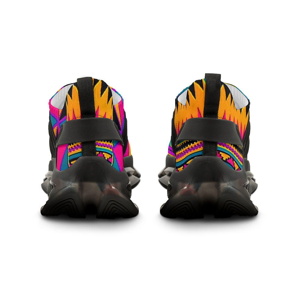 Thumbnail: Canary Yellow Kente: King's Kicks