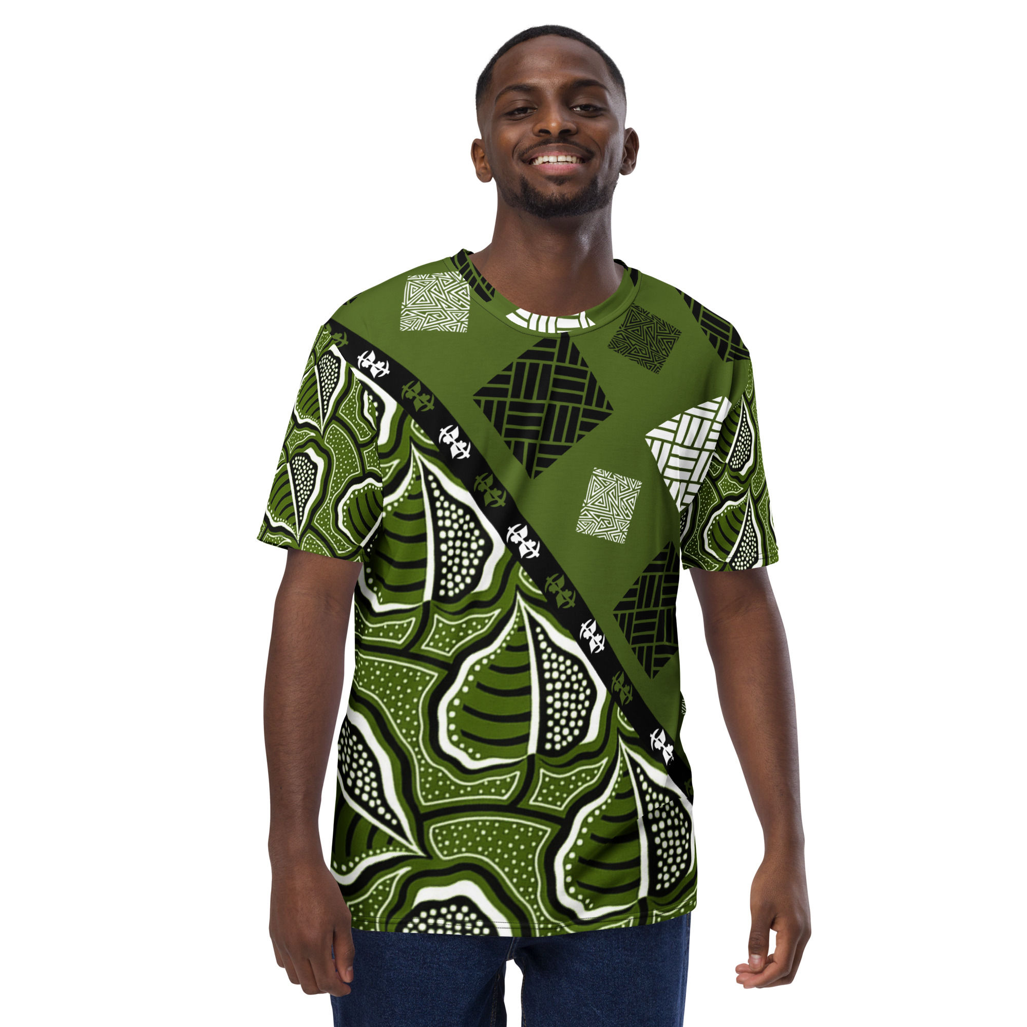 Green Ankara OKUAFO PA King's Tee