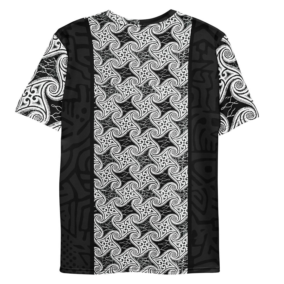 Thumbnail: White NYOTA Ankara King's Tee