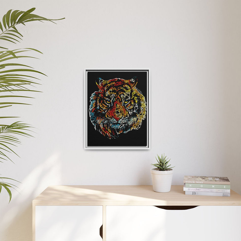 Thumbnail: Abstract Face Of The Bengal...