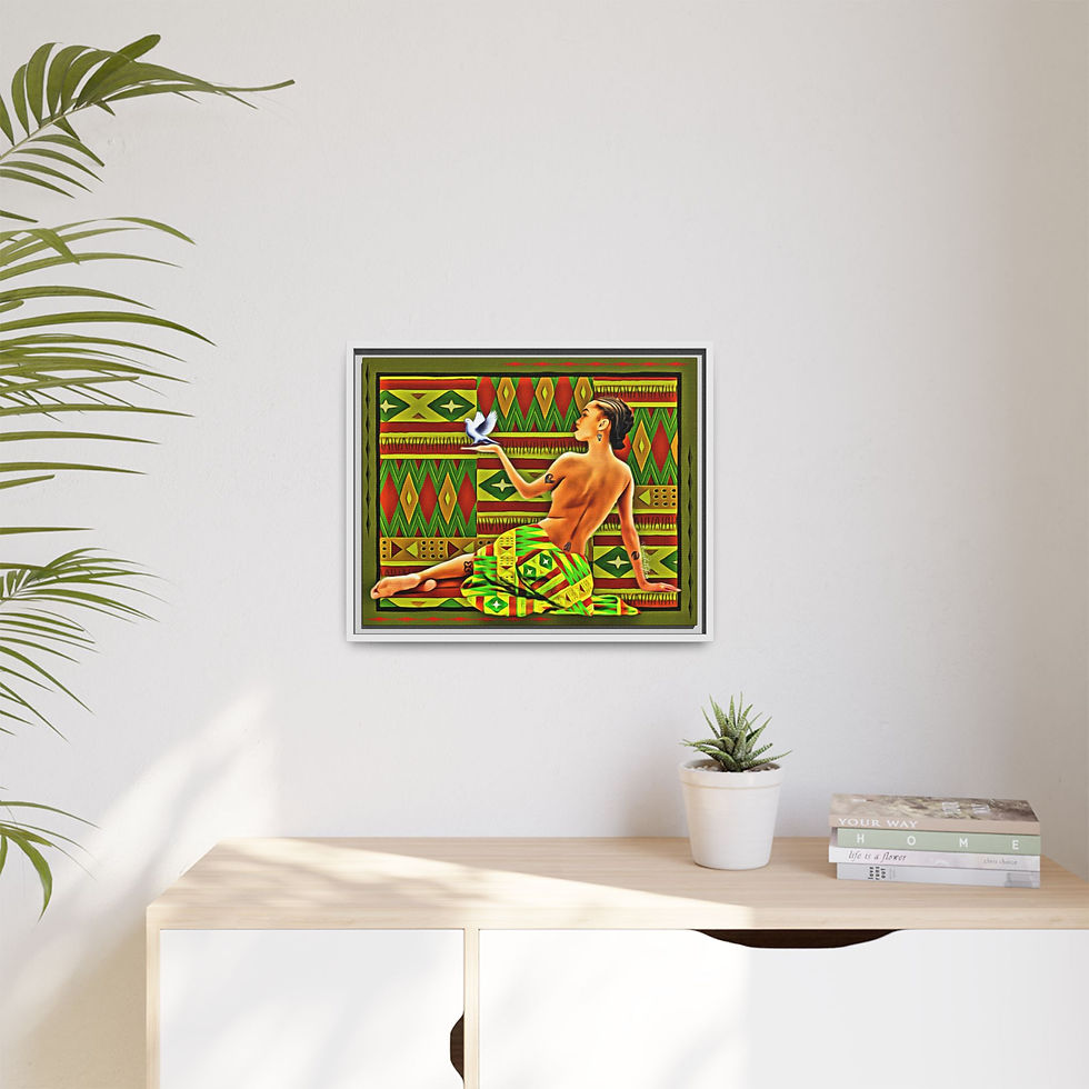 Thumbnail: Kente Queen N’ Abstract: Reimagined…