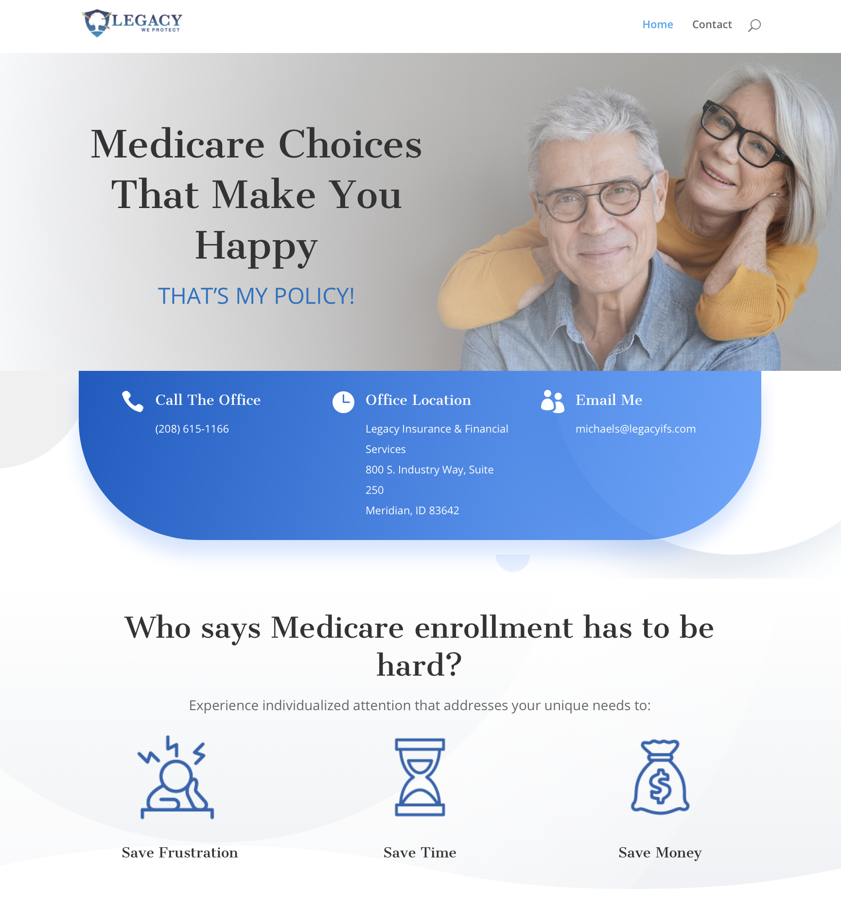Legacy Insurance Website