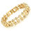 Thumbnail: Golden  Motorcycle Chain Bracelet
