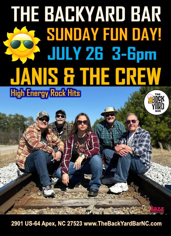 JANIS & THE CREW (Sunday Funday)