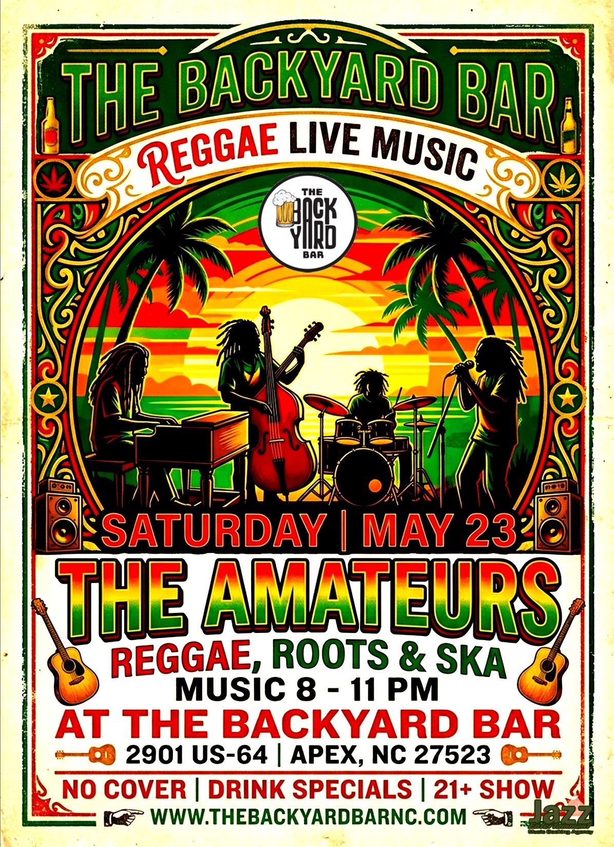 THE AMATEURS: Laid-back reggae vibes with a groove that hits