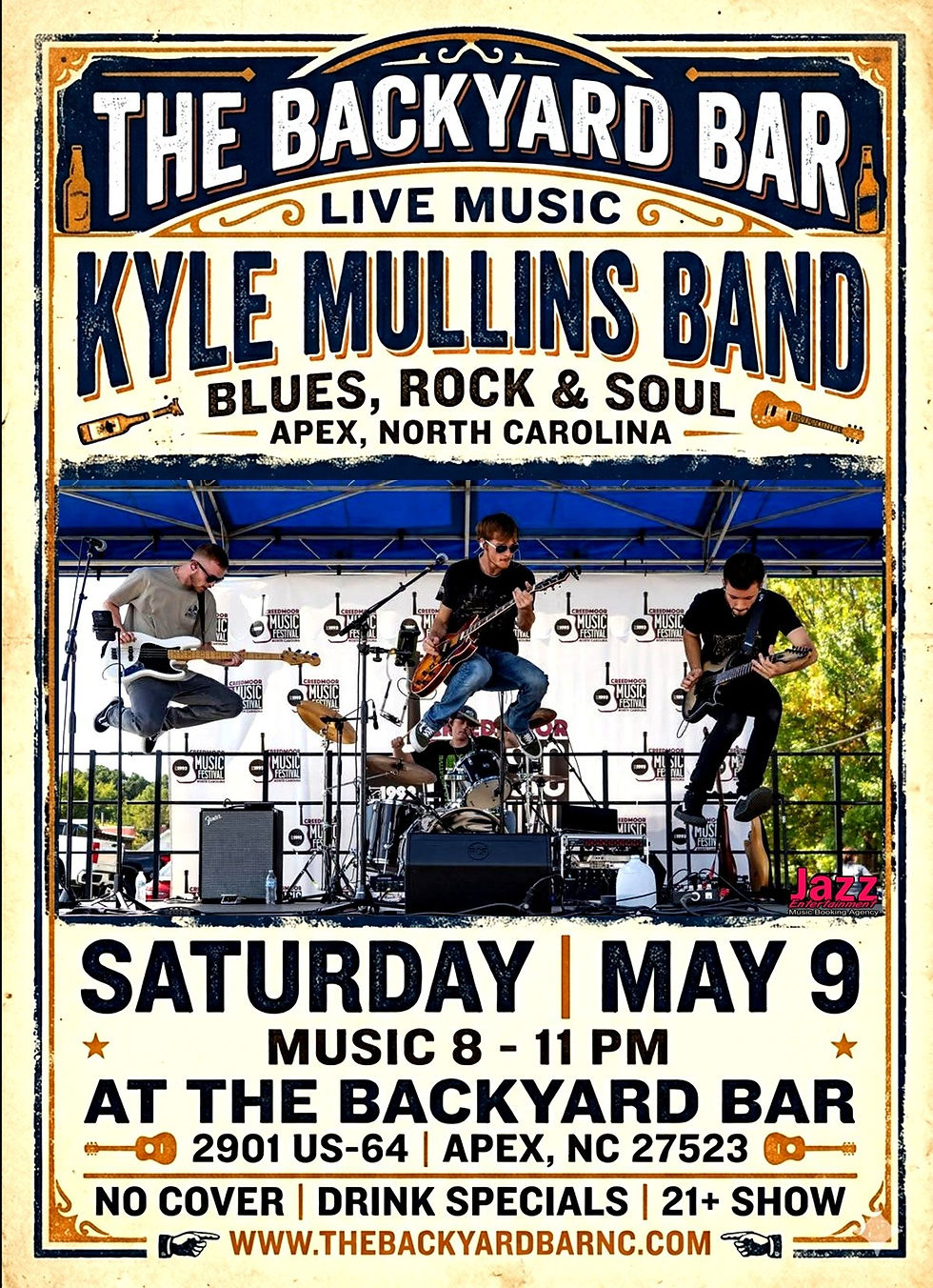 KYLE MULLINS BAND: Blues, rock, and soul - played the way it should be