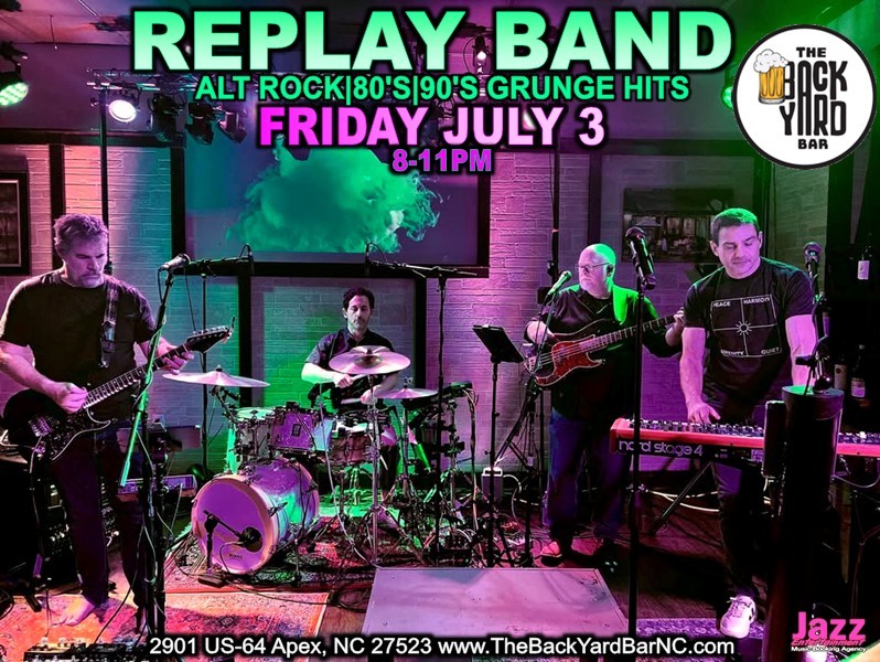 REPLAY BAND: Alt Rock. 90s. Grunge. Pure Nostalgia.