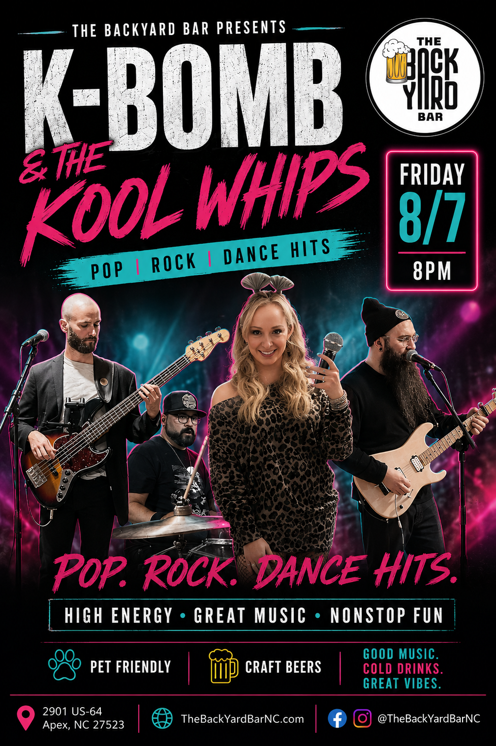 K BOMB & THE KOOL WHIPS