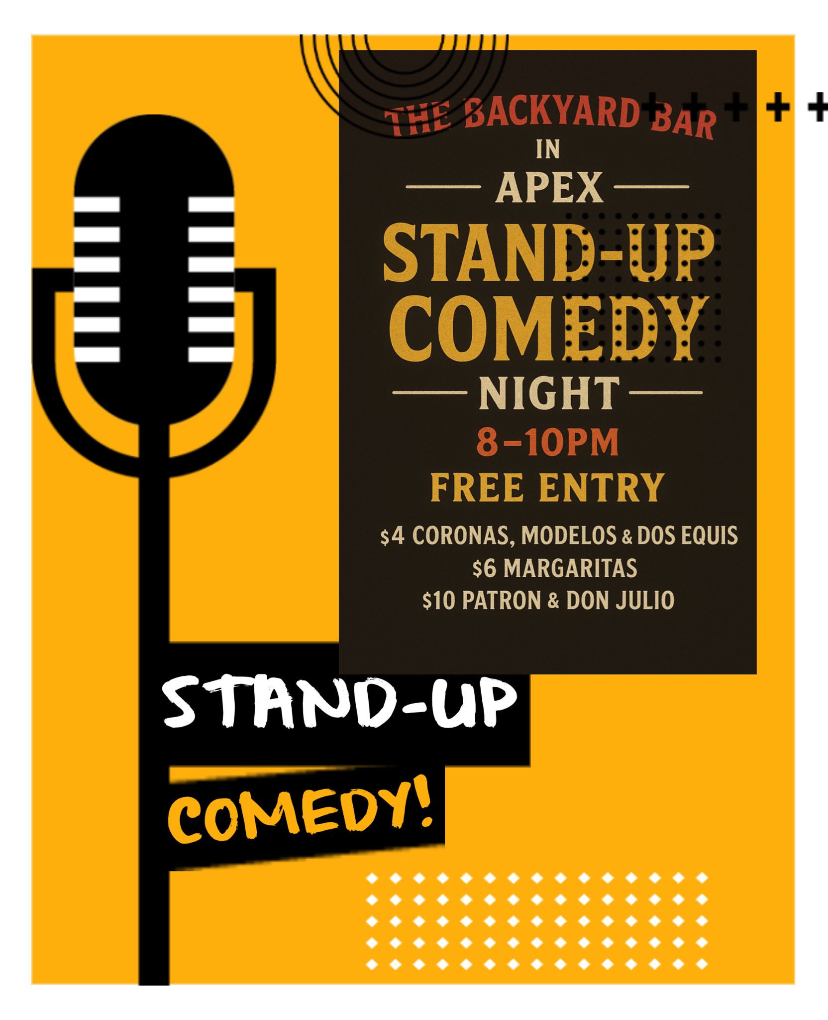 BACKYARD COMEDY NIGHT