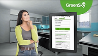 greensky screenshot from video, using app designed by MarketPower