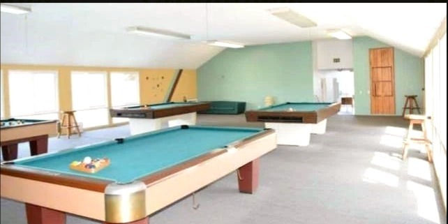 Clubhouse 2nd Floor Pool Tables