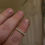 Thumbnail: Size 5.5 - Beaded Diamond Ring