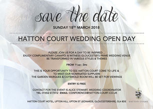 Hatton Court "Wedding open day" 18.03.18
