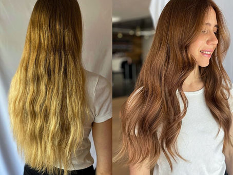 Herbstfarben und Haarveränderung – Lass den Herbst in deinem Haar erstrahlen.