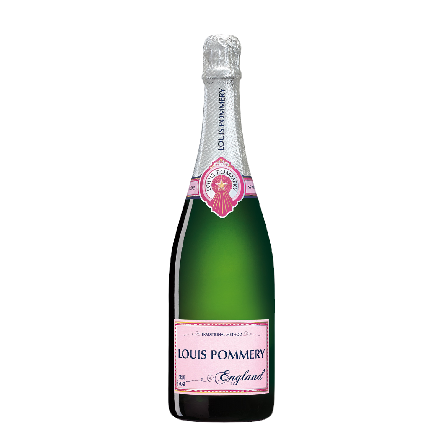 Louis Pommery England NV Rosé (case of 6 bottles)