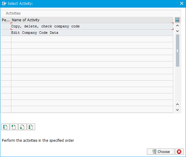 Company Code Creation