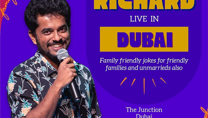 Naveen Richard Live in Dubai