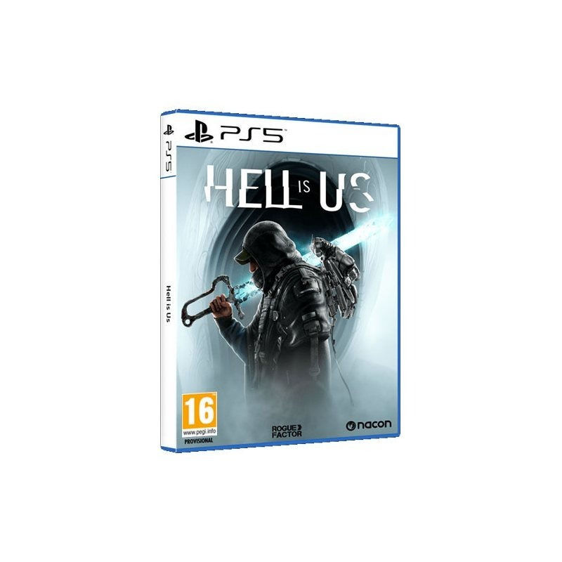 PS5 Spiel HELL US Hülle, Altersfreigabe 16, Horror-Action-Videospiel.