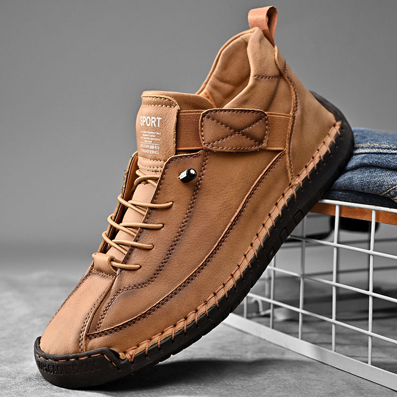 Herren Handgefertigte Leder‑Loafers – Atmungsaktive Slip‑On Mokassins | Be