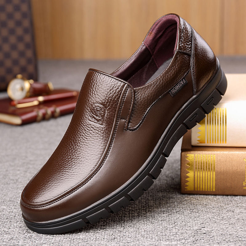 Herren Handgefertigte Echtleder‑Loafers – Atmungsaktive Casual Slip‑On Sch