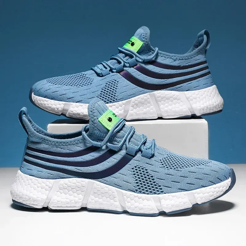 Herren Sommer‑Sneaker – Atmungsaktiv, Bequem & Leicht Plattform‑Laufschuh