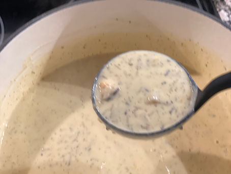 Cheesy Potato & Rice Soup