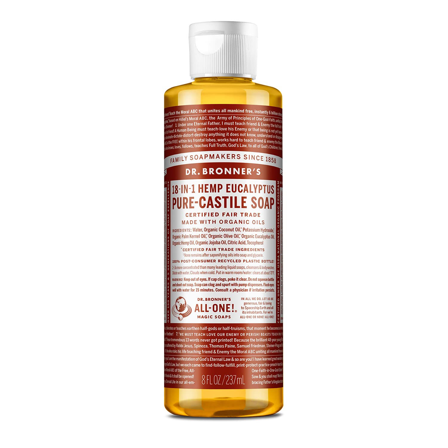 Pure-Castile Liquid Soap Eucalyptus