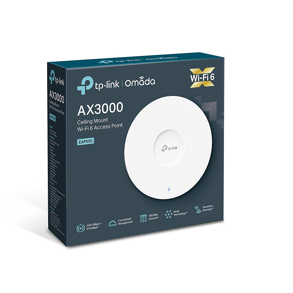 Miniatura: Access Point Wi-Fi 6 de montagem de teto AX3000