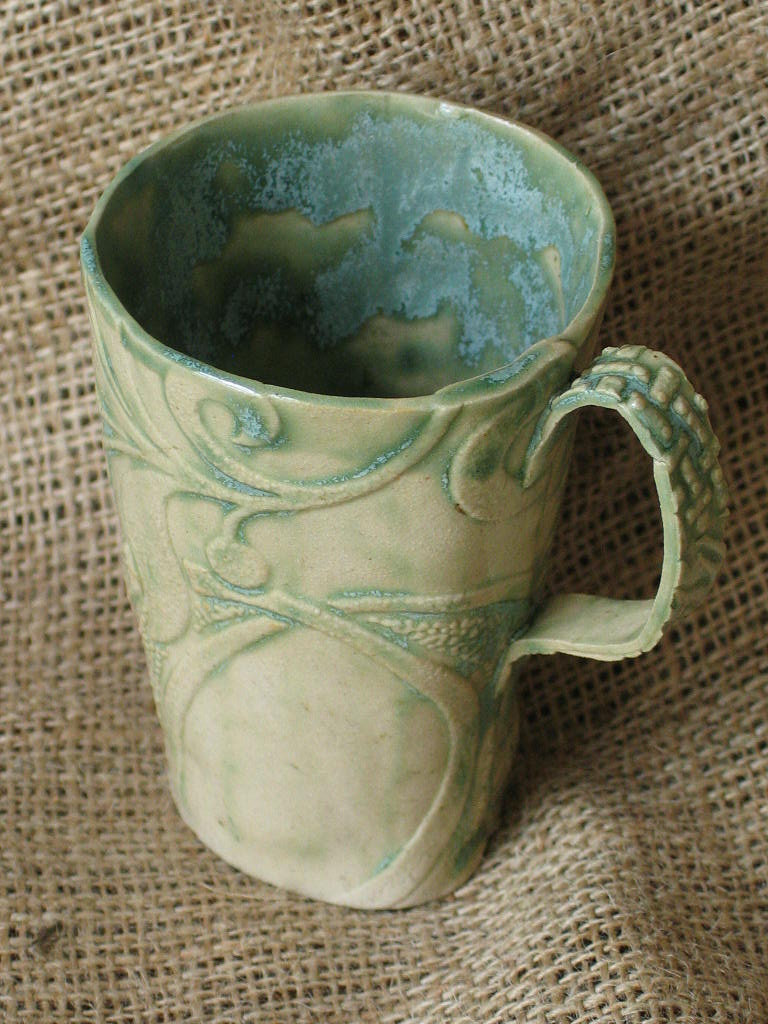 Handmade ceramic cup